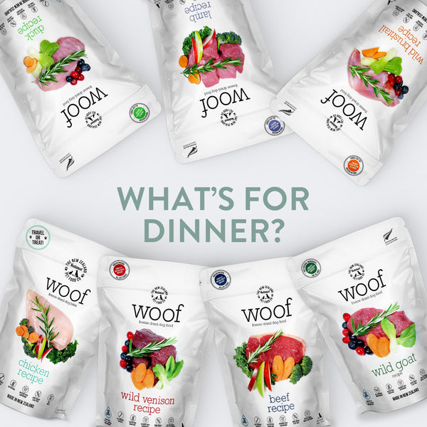 The New Zealand Natural Pet Food Co Woof apto para todas las etapas de vida