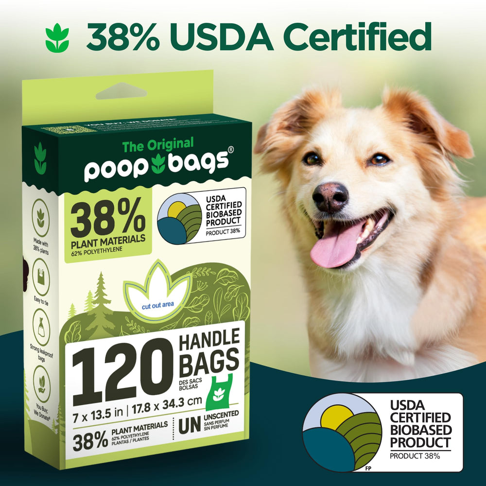 The Original Poop Bags: bolsas resistentes 7x13 pulgadas para recoger con confianza