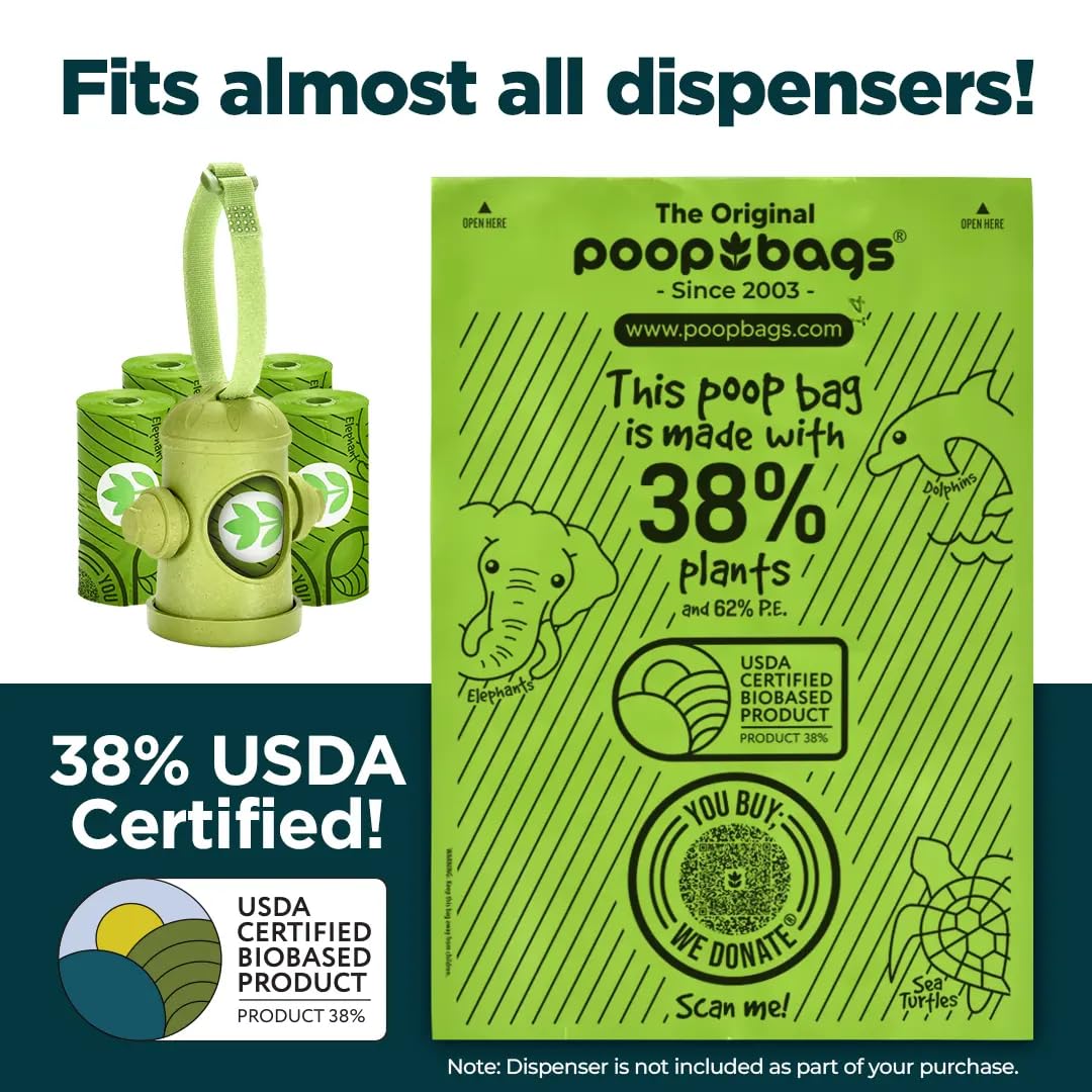 The Original Poop Bags: numeración de conteo para saber cuándo reponer