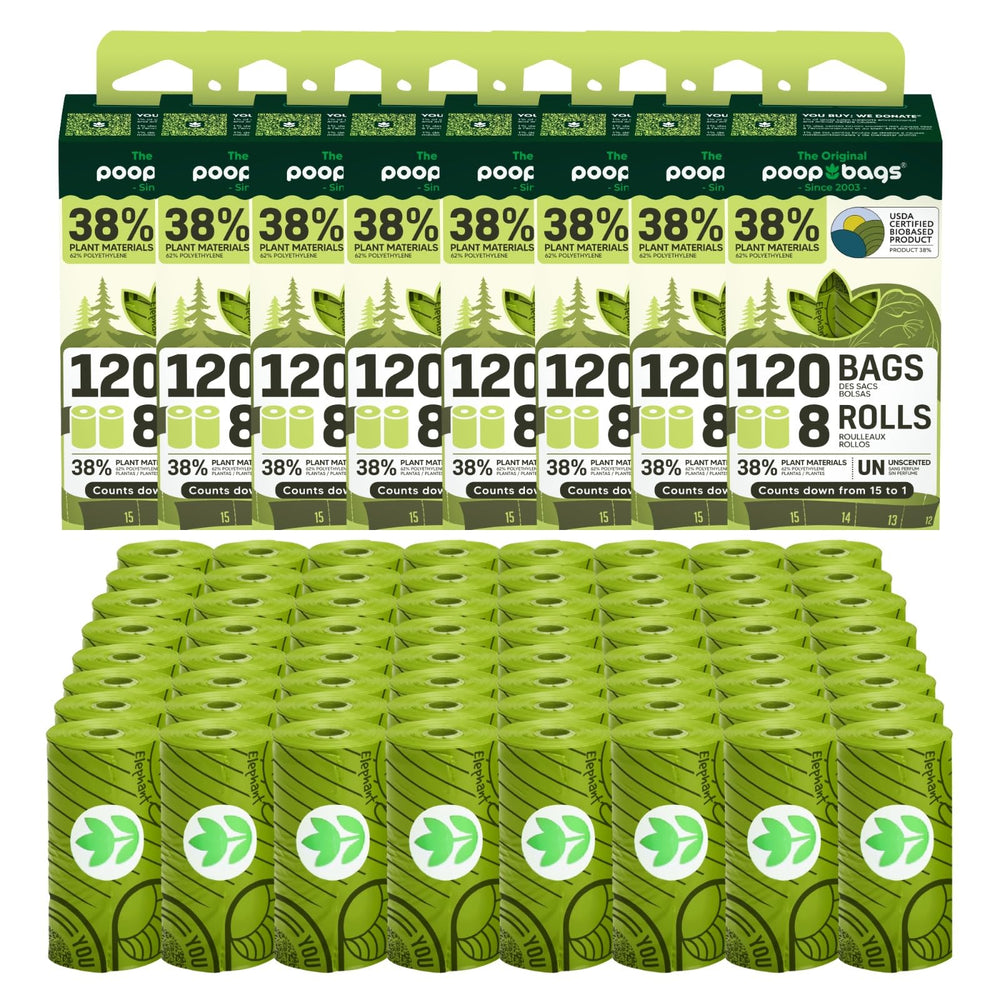 The Original Poop Bags: rollos basados en plantas para recogida de caca de perro