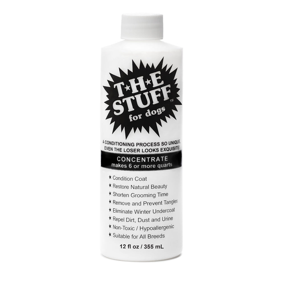 The Stuff botella desenredante para perros facilita eliminar nudos y enredos