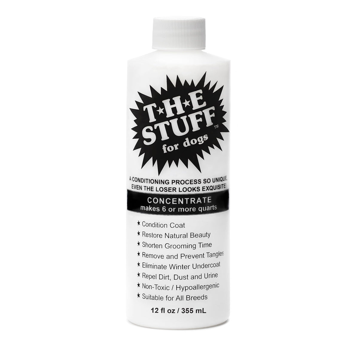 The Stuff botella desenredante para perros facilita eliminar nudos y enredos