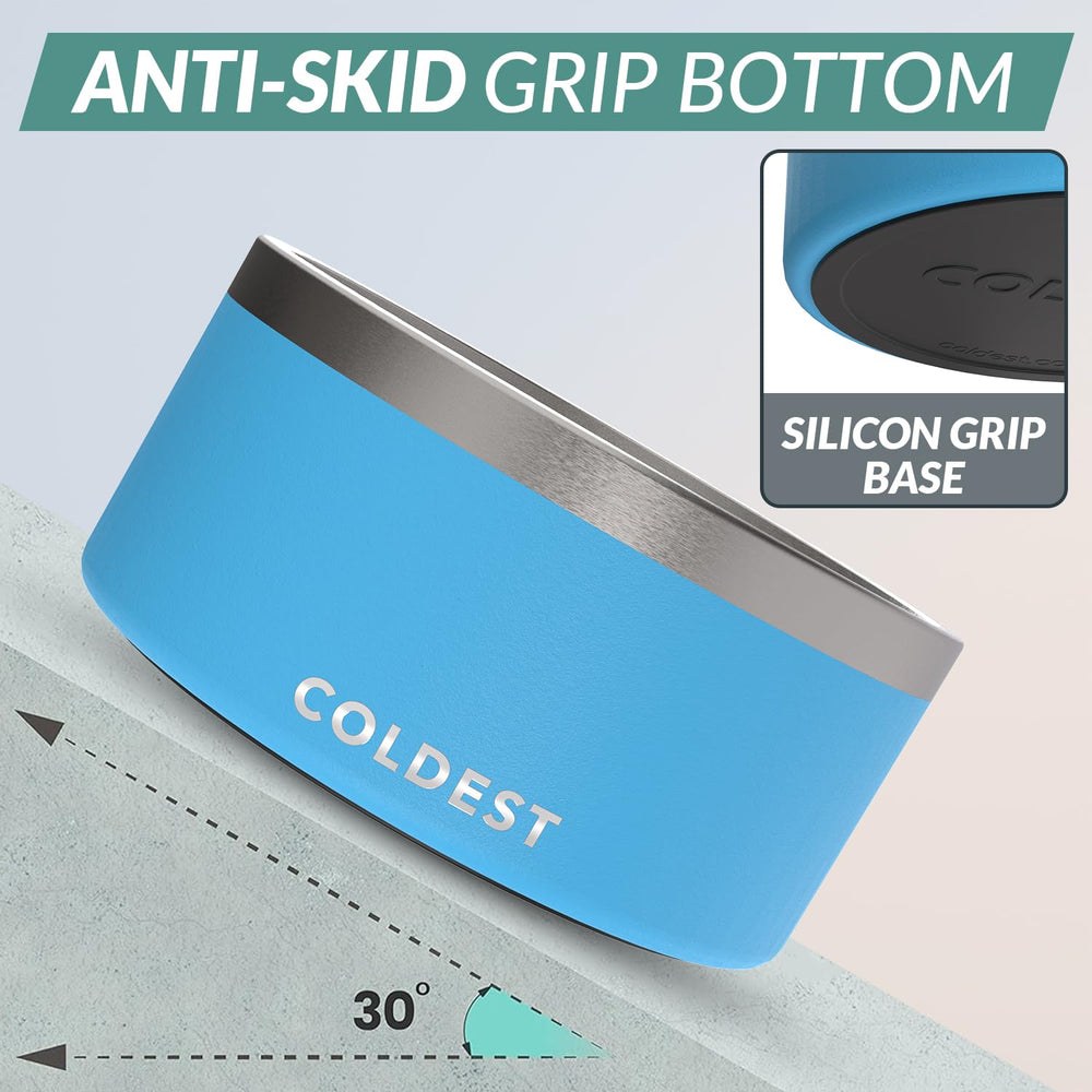 Base antideslizante del Coldest Water para mayor estabilidad.