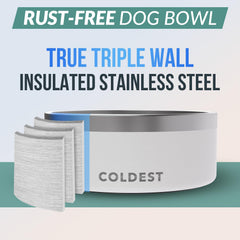 The Coldest Water base antideslizante para comer sin derrames.