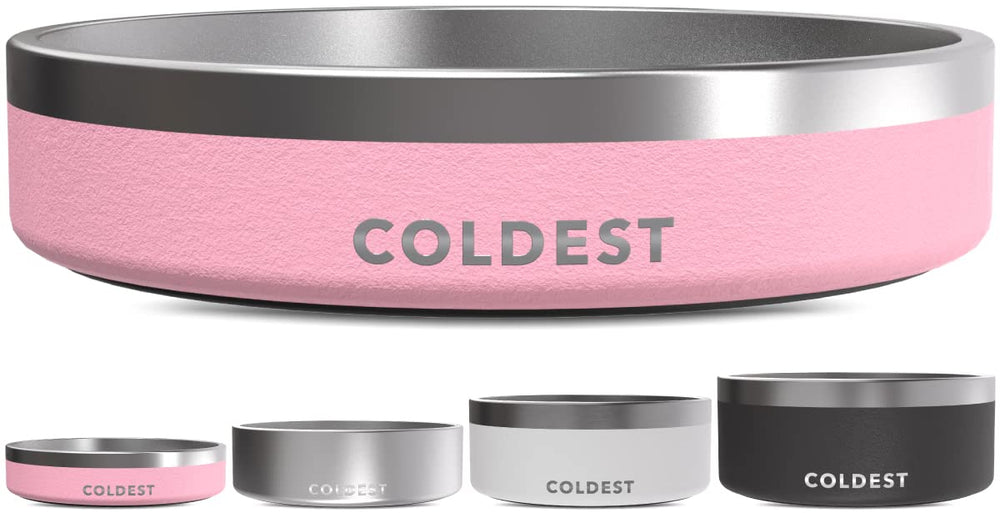 The Coldest Water bol Coldest Dog Bowl con triple pared para mascotas activas