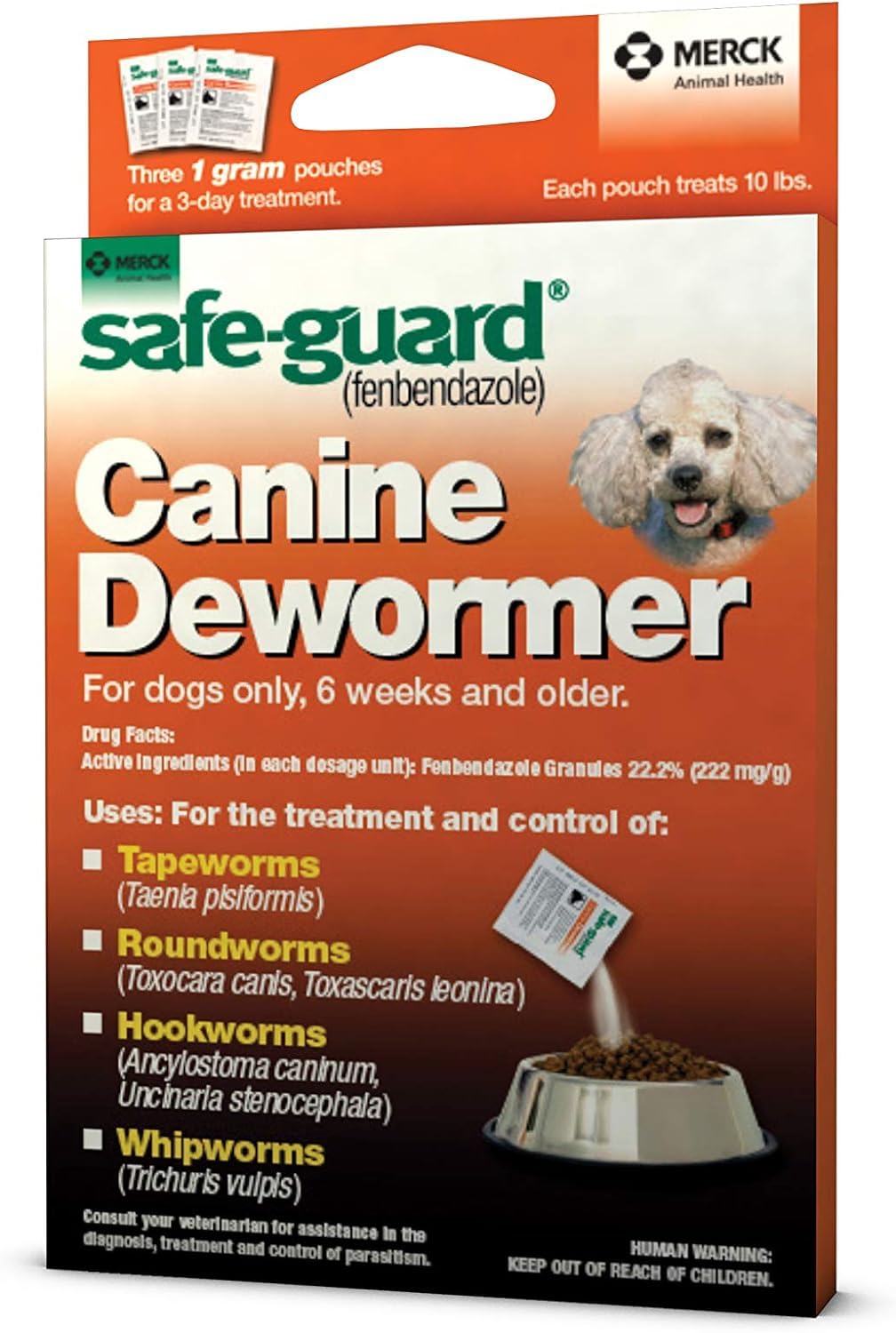 ThePetStop Desparasitante Canino en caja facilita almacenamiento y cuidado regular.