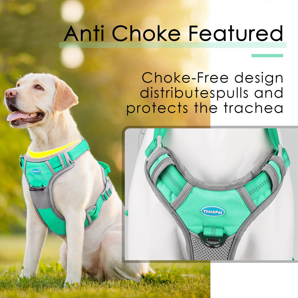ThinkPet arnés con anilla frontal para corregir tirones con suavidad.