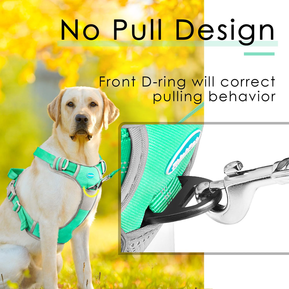 ThinkPet arnés malla transpirable para paseos cómodos.