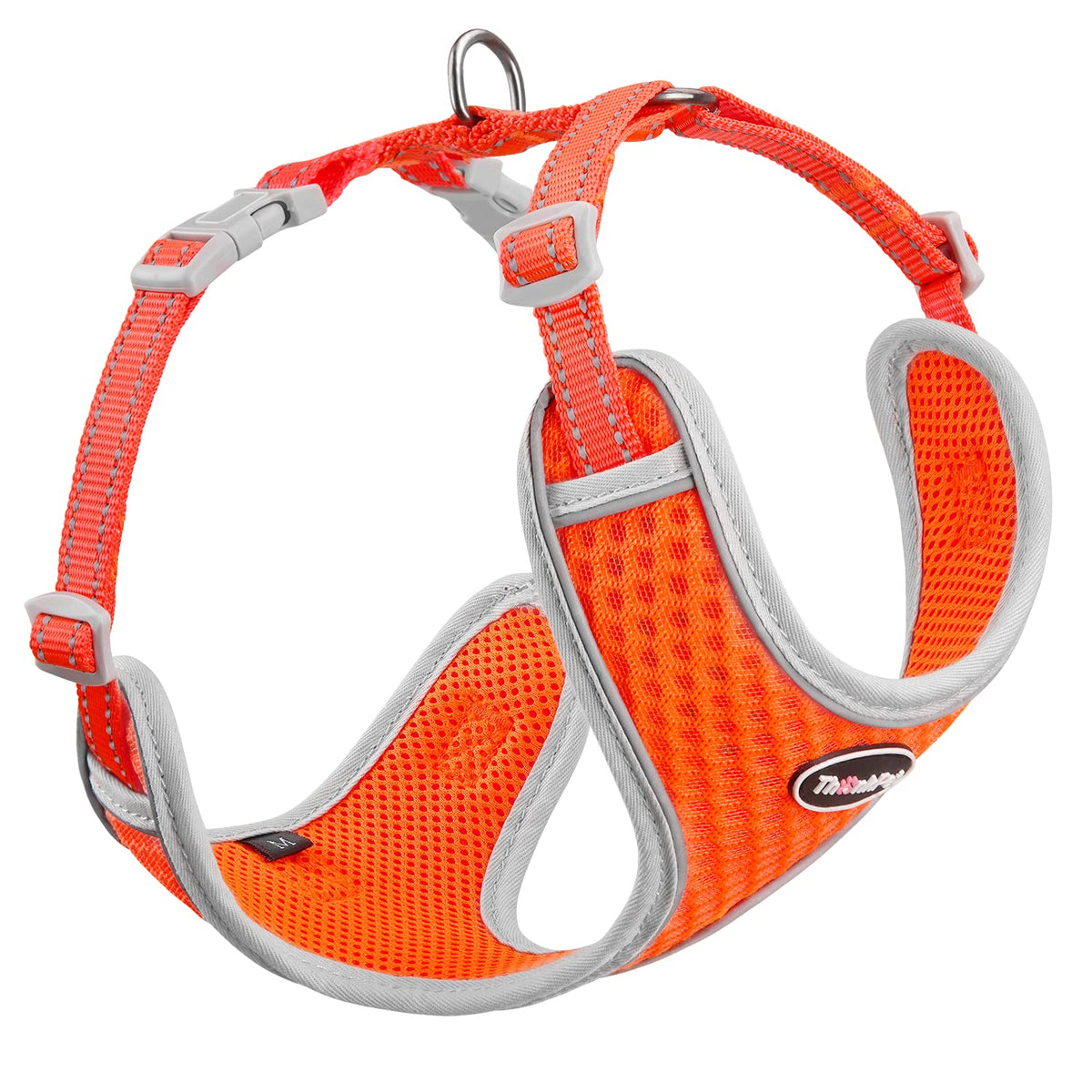 ThinkPet arnés reflectante de malla transpirable para perros.
