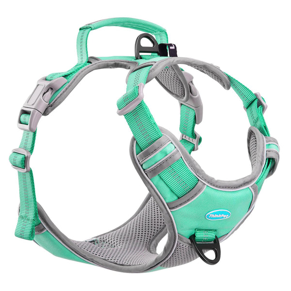 ThinkPet arnés sin tirones con anilla frontal para control suave.