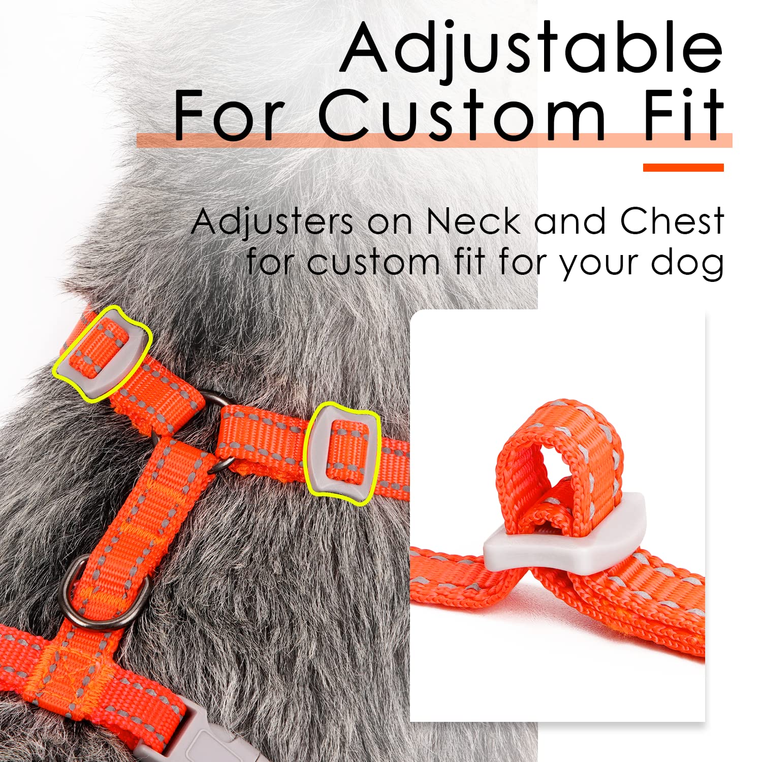 ThinkPet arnés talla grande para perros y gatos.