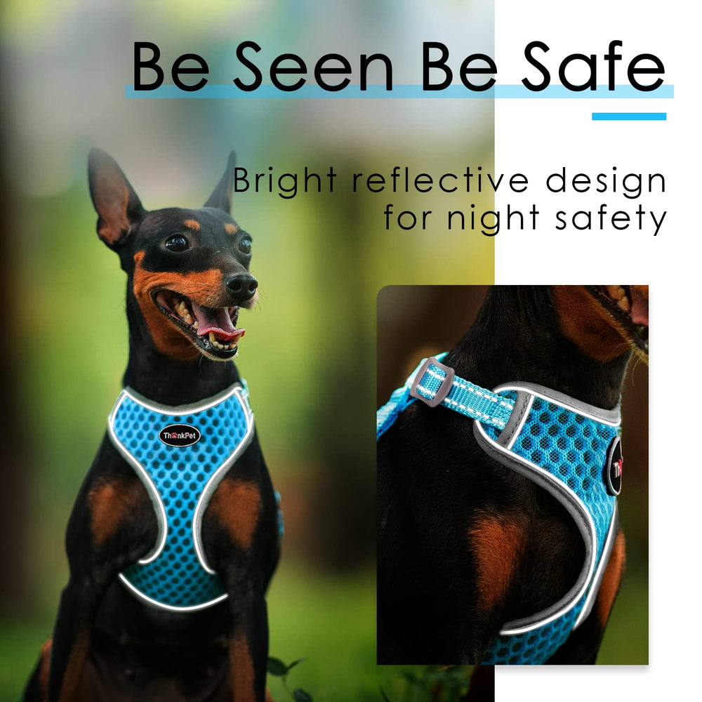 ThinkPet reflectivo alto brillo para mayor visibilidad nocturna.