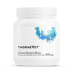 ThorneVET Canine Geriatric Basics masticables sabor ahumado hickory para perros mayores