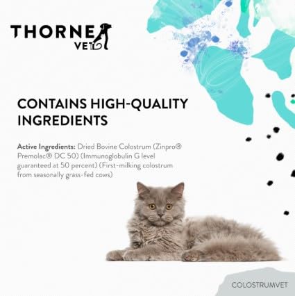ThorneVet ColostrumVET, proceso que preserva beneficios inmunitarios y seguridad.