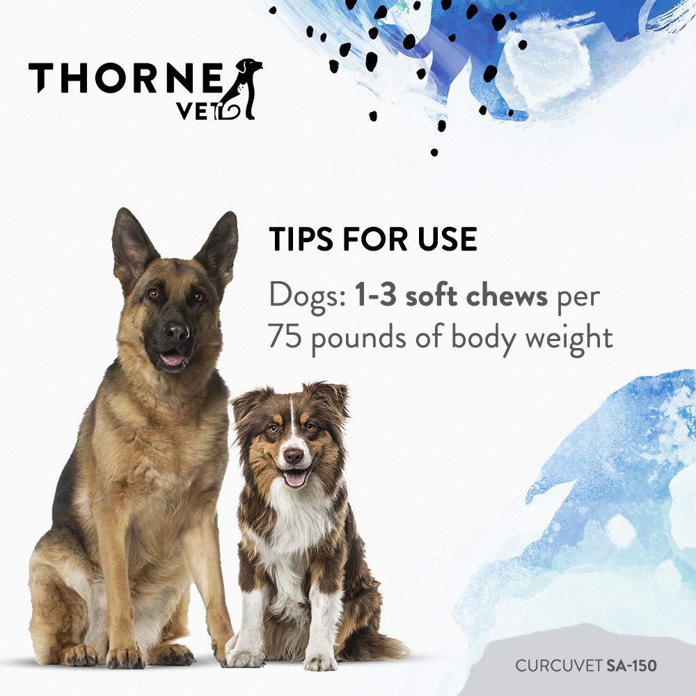 ThorneVet CurcuVET-SA150: empaque práctico y duradero