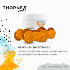 ThorneVET Fórmula Cardio Saludable, gomitas blandas, apoyo para la salud cardíaca de mascotas.