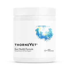 ThorneVET Gut Health Formula, frasco de polvo, apoyo digestivo diario para mascotas
