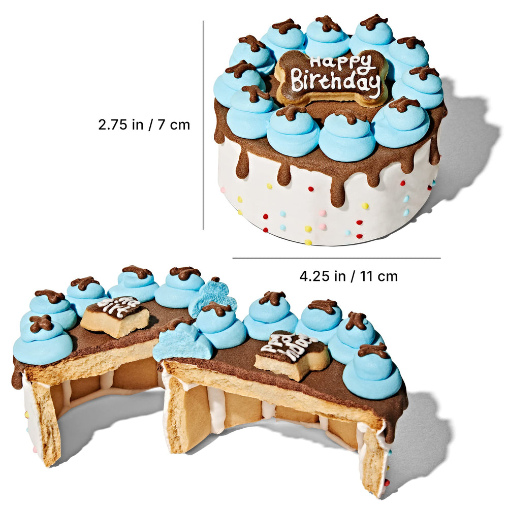 Thoughtfully Pets galleta mini para perros pequeños, servir entera para celebraciones