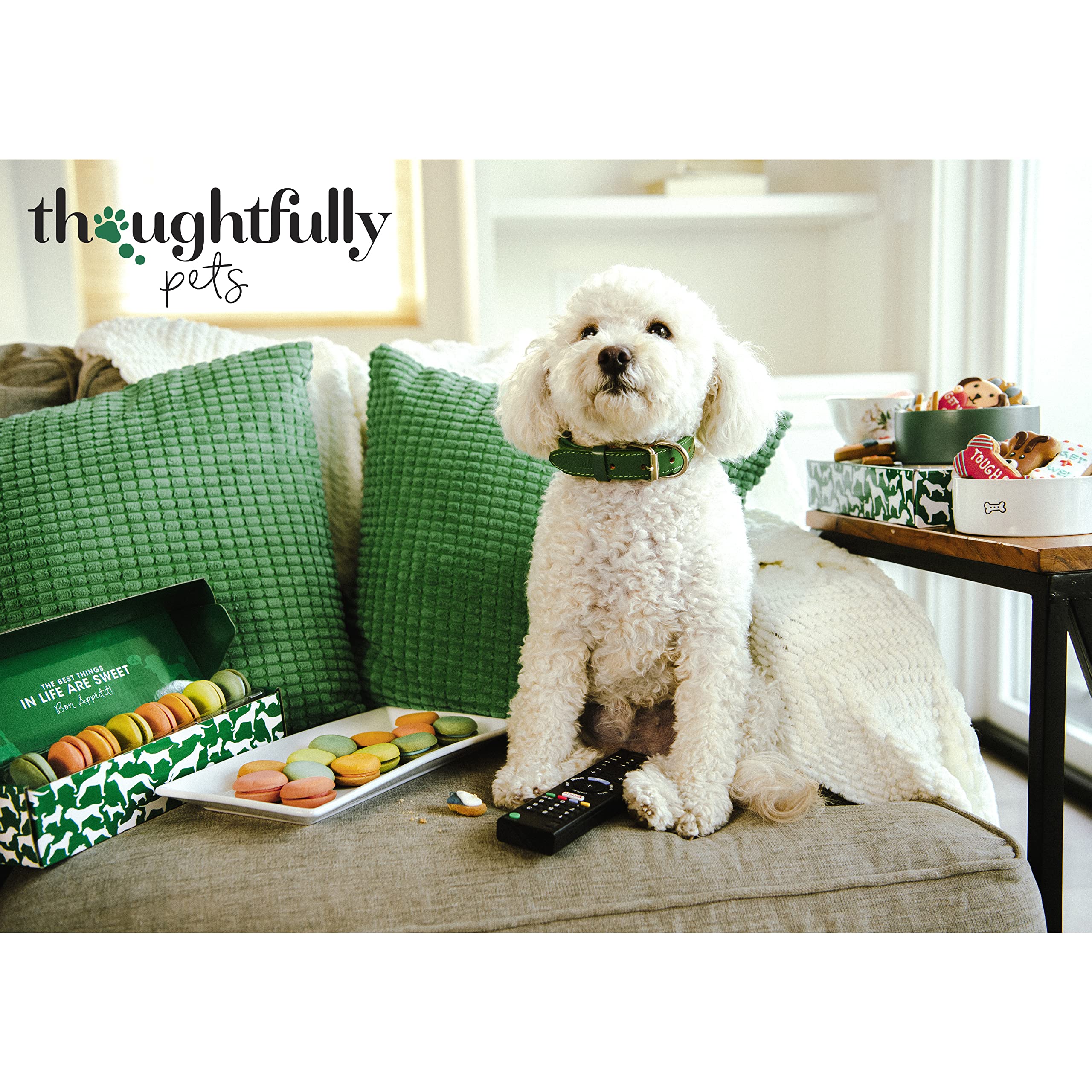 Sabor mantequilla de cacahuete en Thoughtfully Pets galleta para perros