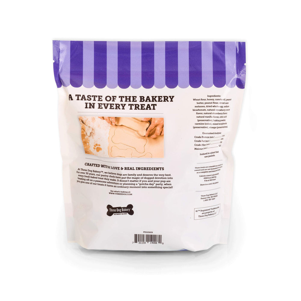 Three Dog Bakery caja hermética mantiene la frescura entre usos.