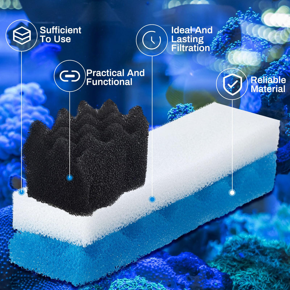 Threlaco bioesponja negra, compatible con Fluval 406/407