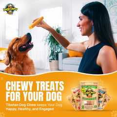 Tibetan Dog Chew para perros grandes sin gluten, snack natural