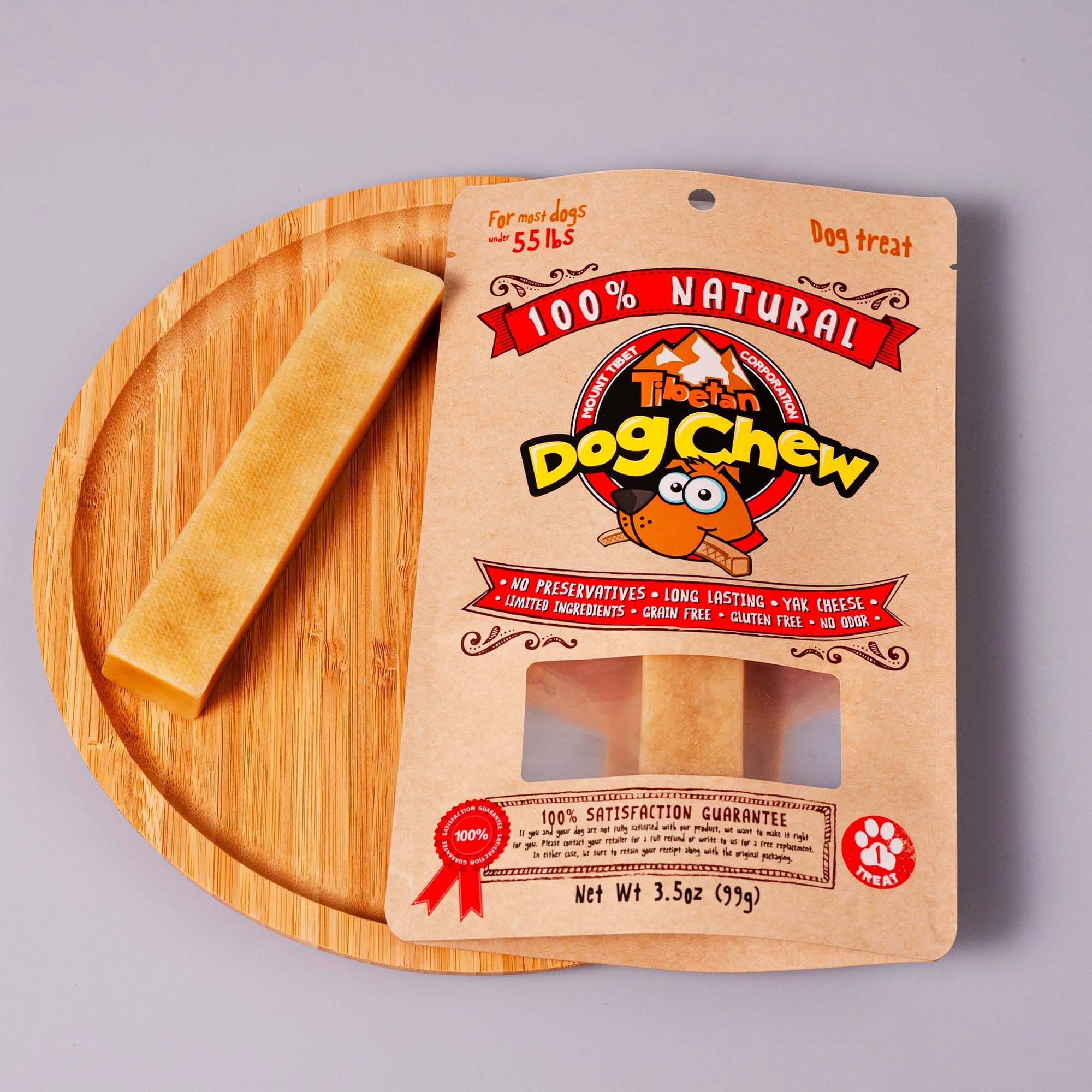 Tibetan Dog Chew ideal para perros grandes y masticadores fuertes