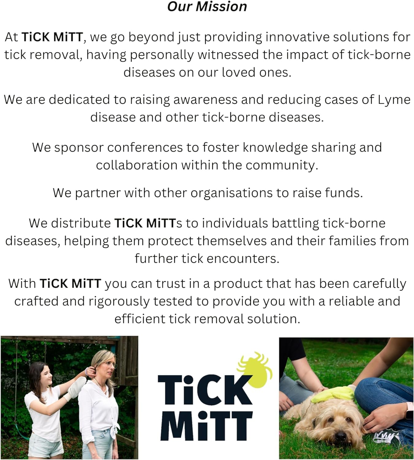 TiCK MiTT promueve salud y concienciación sobre garrapatas.