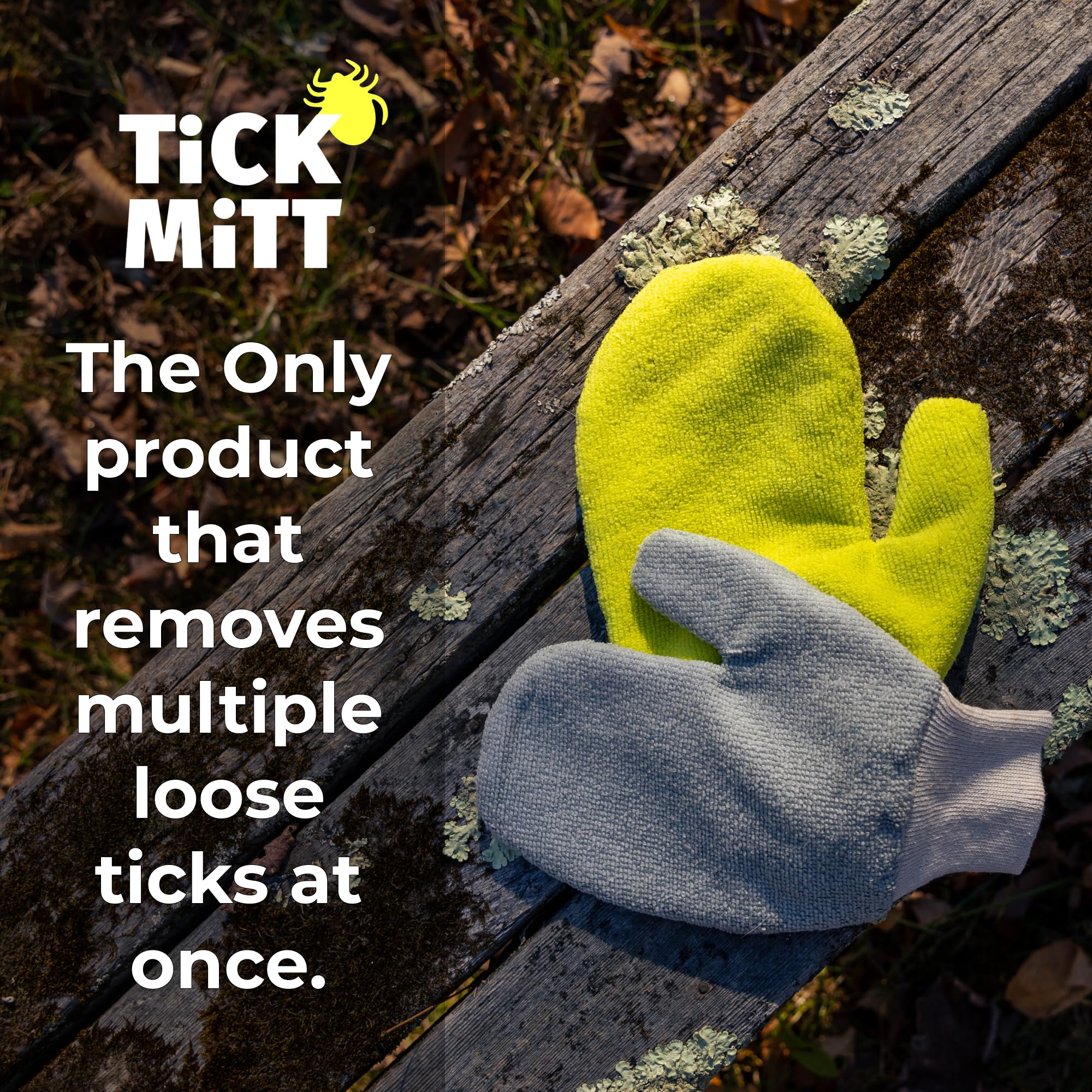 TiCK MiTT cabe en el bolso para uso en exteriores.