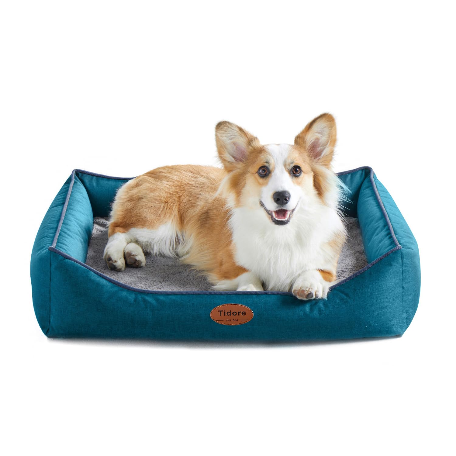 Tidore cama ortopédica para perro mediano con espuma de alta densidad.