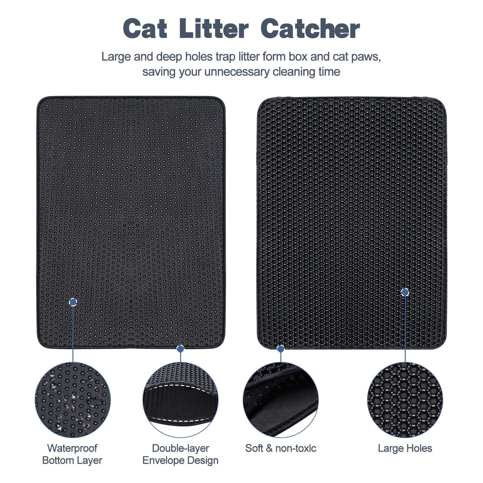 TidyNuts Alfombra cómoda para las patas, ideal para gatos pequeños.