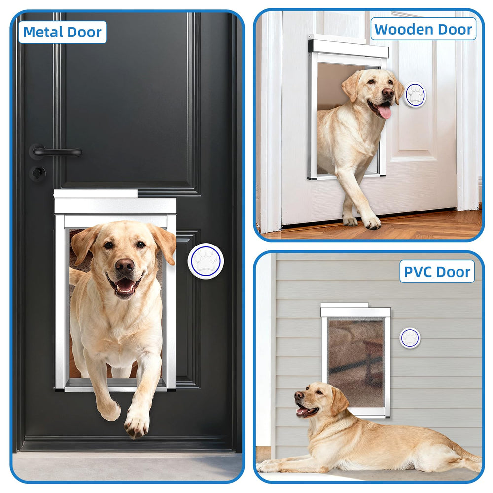 Uso diario seguro con puerta para perros pequeños tidytech.