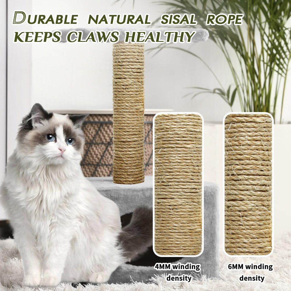 TienYow cuerda sisal 4mm para recubrir patas de muebles y proteger superficies.