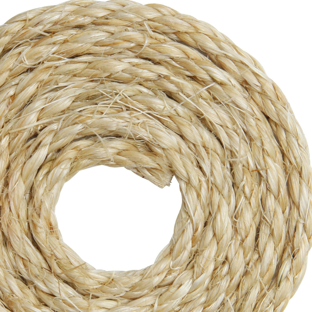 TienYow cuerda sisal 4mm para proyectos caseros de gatos, duradera y ecológica.