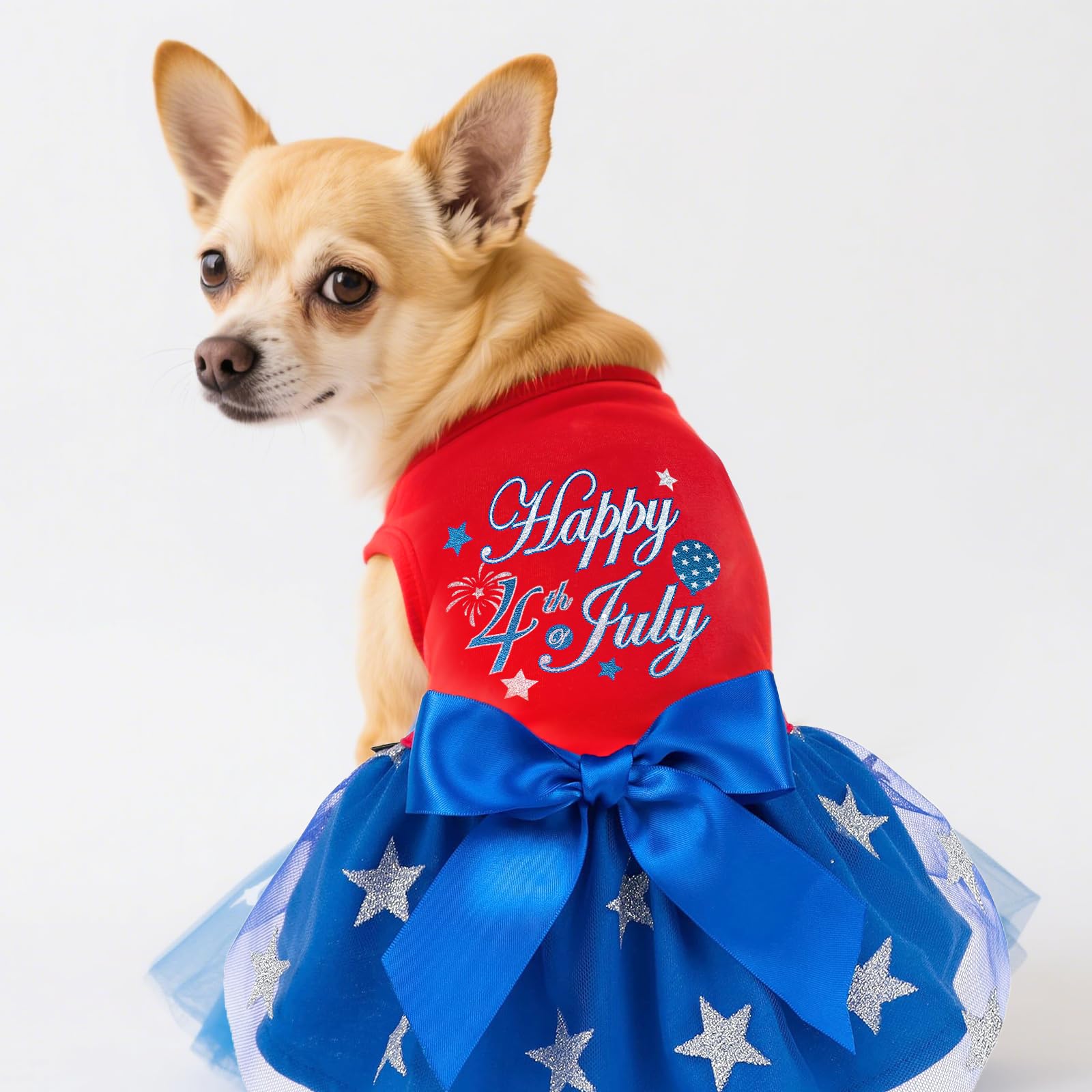 Tigena vestido canino ideal para sesiones de fotos y eventos