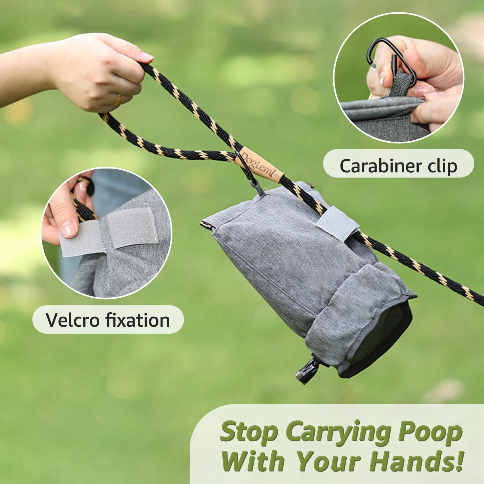 Bolsa porta-bolsas impermeable TIGOADT en poliéster reciclado, ideal para exteriores