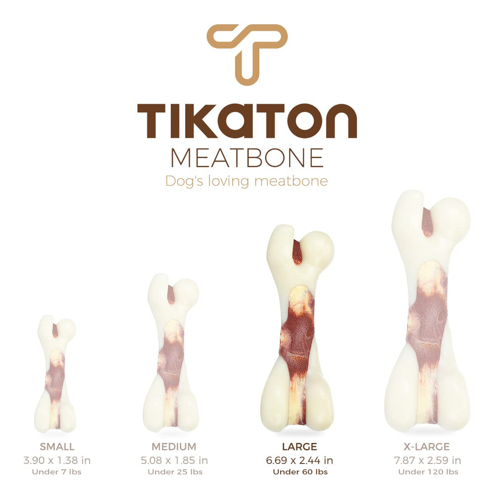 Tikaton Aroma a carne que estimula el juego y la masticación.