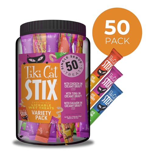 Tiki Cat Stix Mousse textura cremosa: experiencia suave al servir.