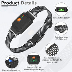 Tilatumo collar valla virtual personalizable para mantener a tu perro seguro