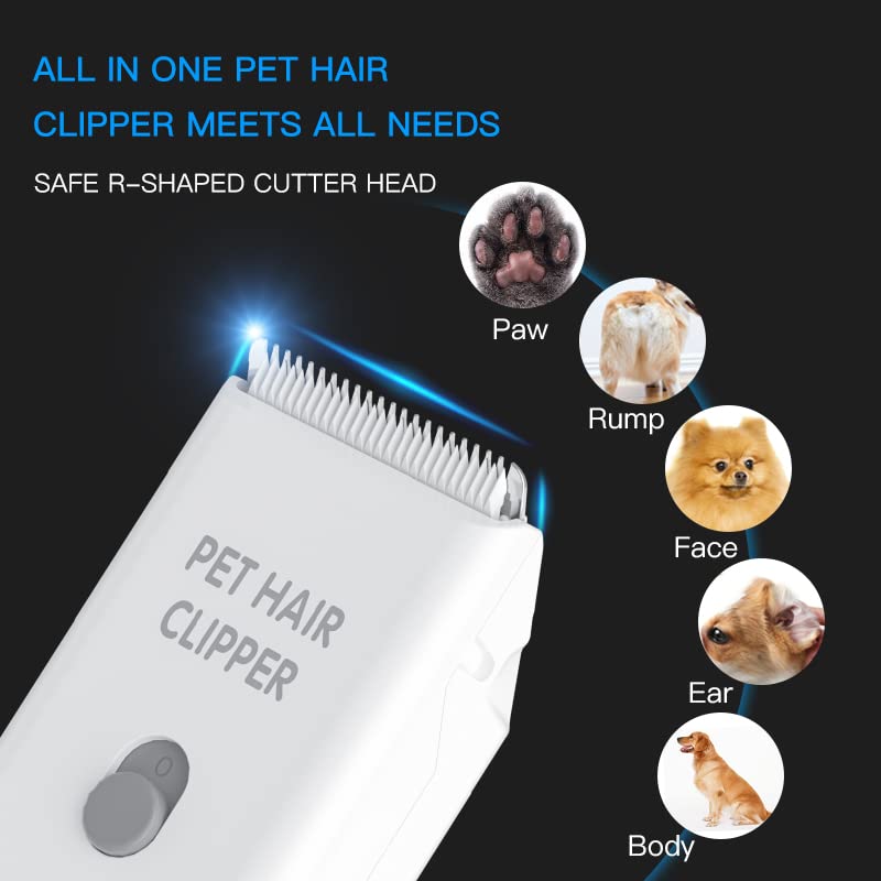 Tileon cortapelo para perros con diseño ergonómico y colorido