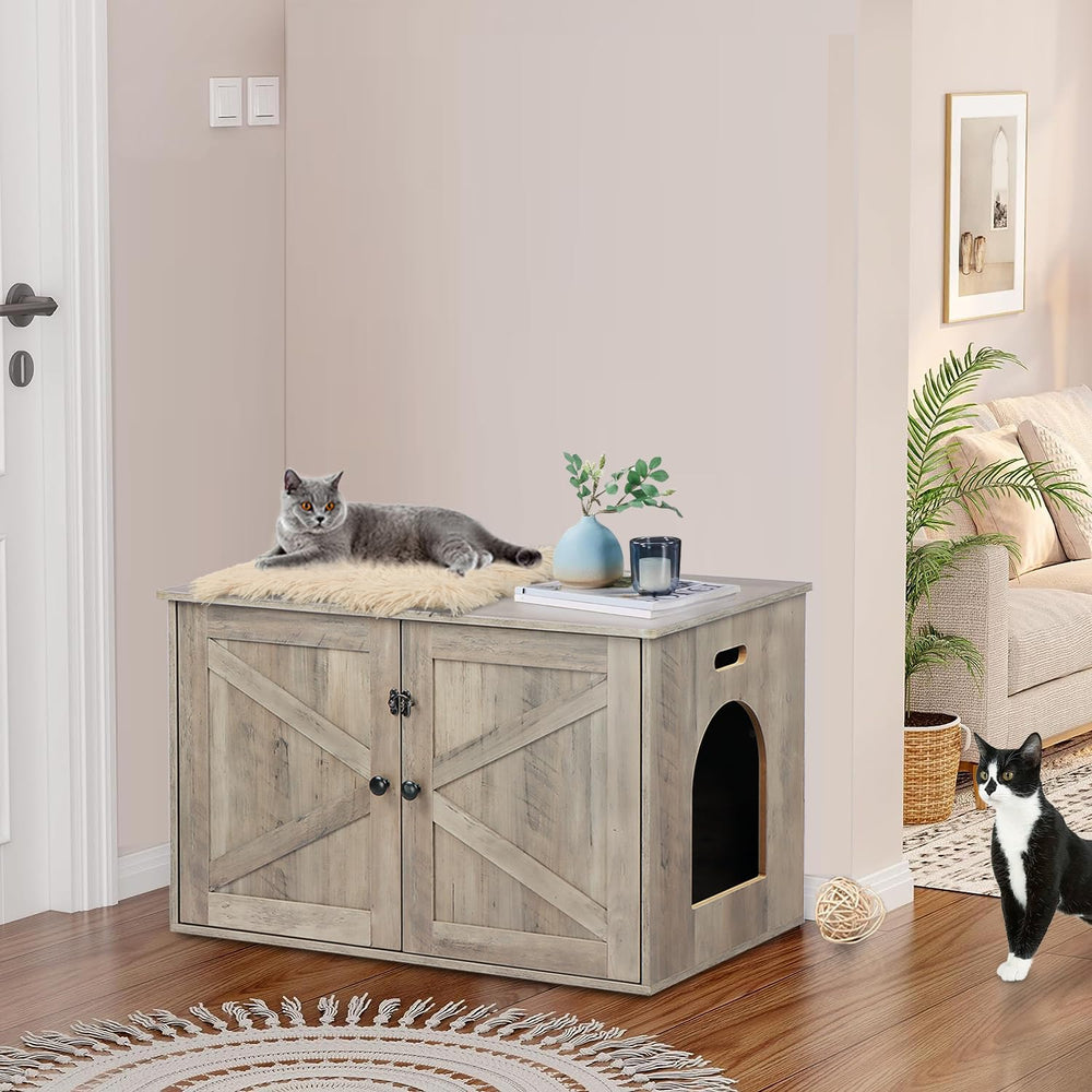 Timberer acabado greige de madera natural, estilo sobrio para cualquier habitación