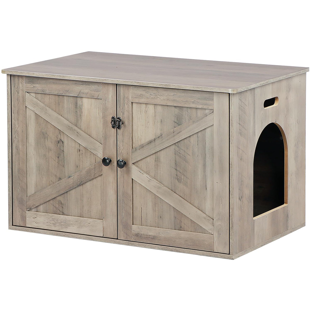 Timberer caja-litter con divisor removible para mayor flexibilidad y comodidad de la mascota