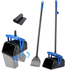 TIMINGILA Pooper Scooper con cubo giratorio para atrapar olores en el jardín