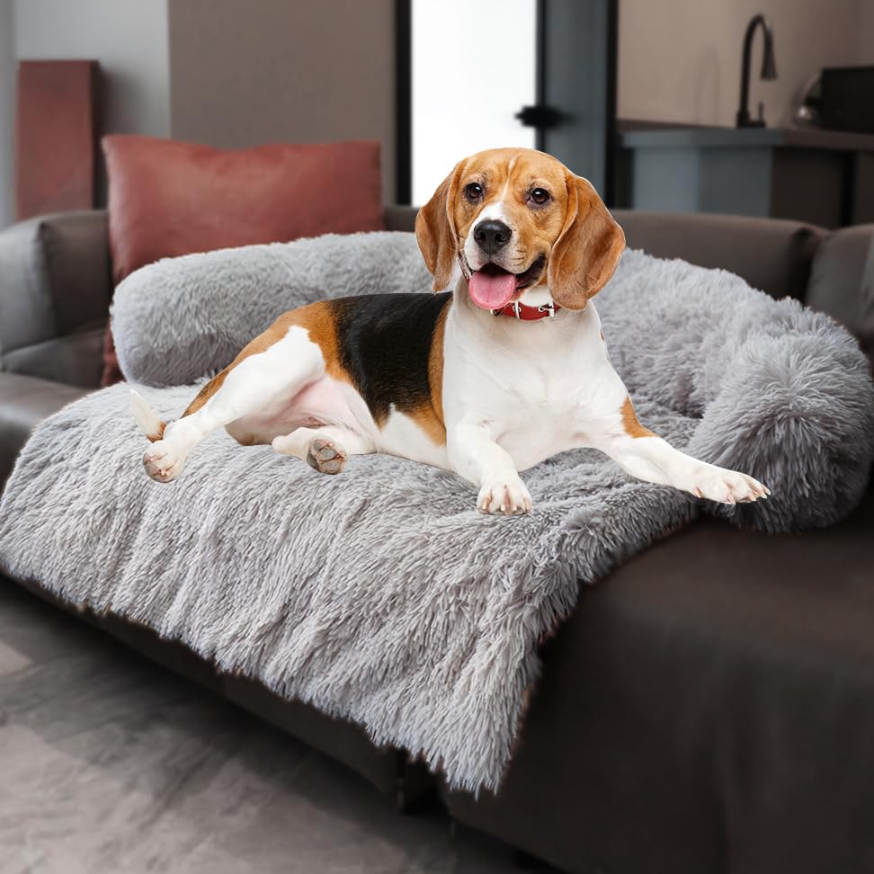 Tinaco cama para mascotas con diseño tres lados, refugio cómodo para perros y gatos.