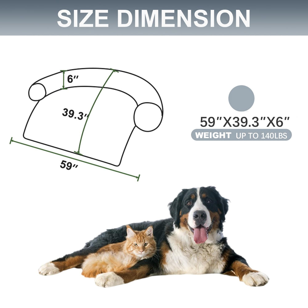 Funda lavable Tinaco para mascotas, protege muebles y facilita limpieza.