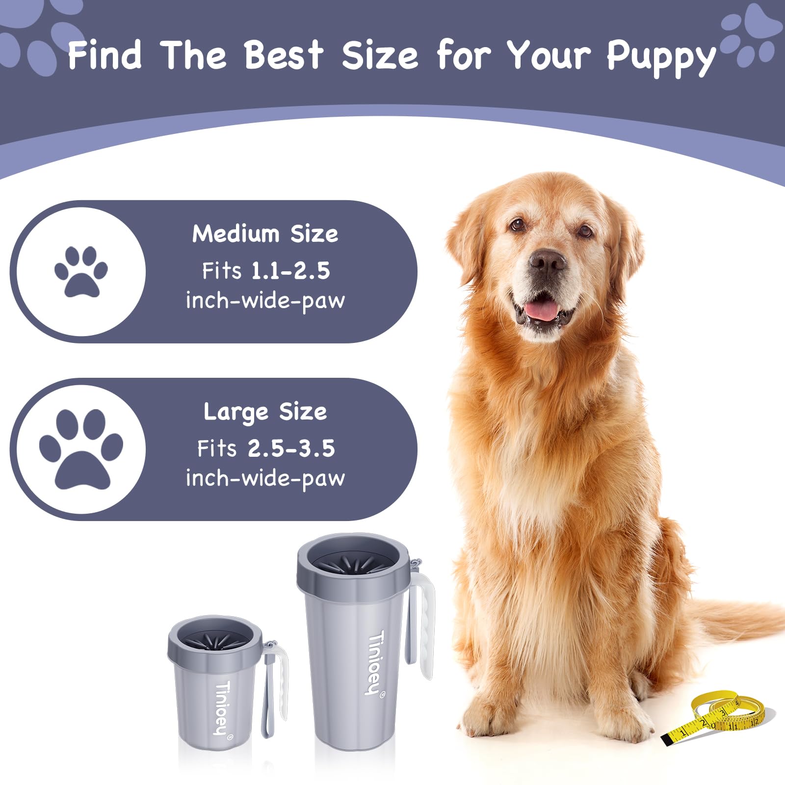 Tinioey limpiapatas para casa: solución cómoda para patas limpias.