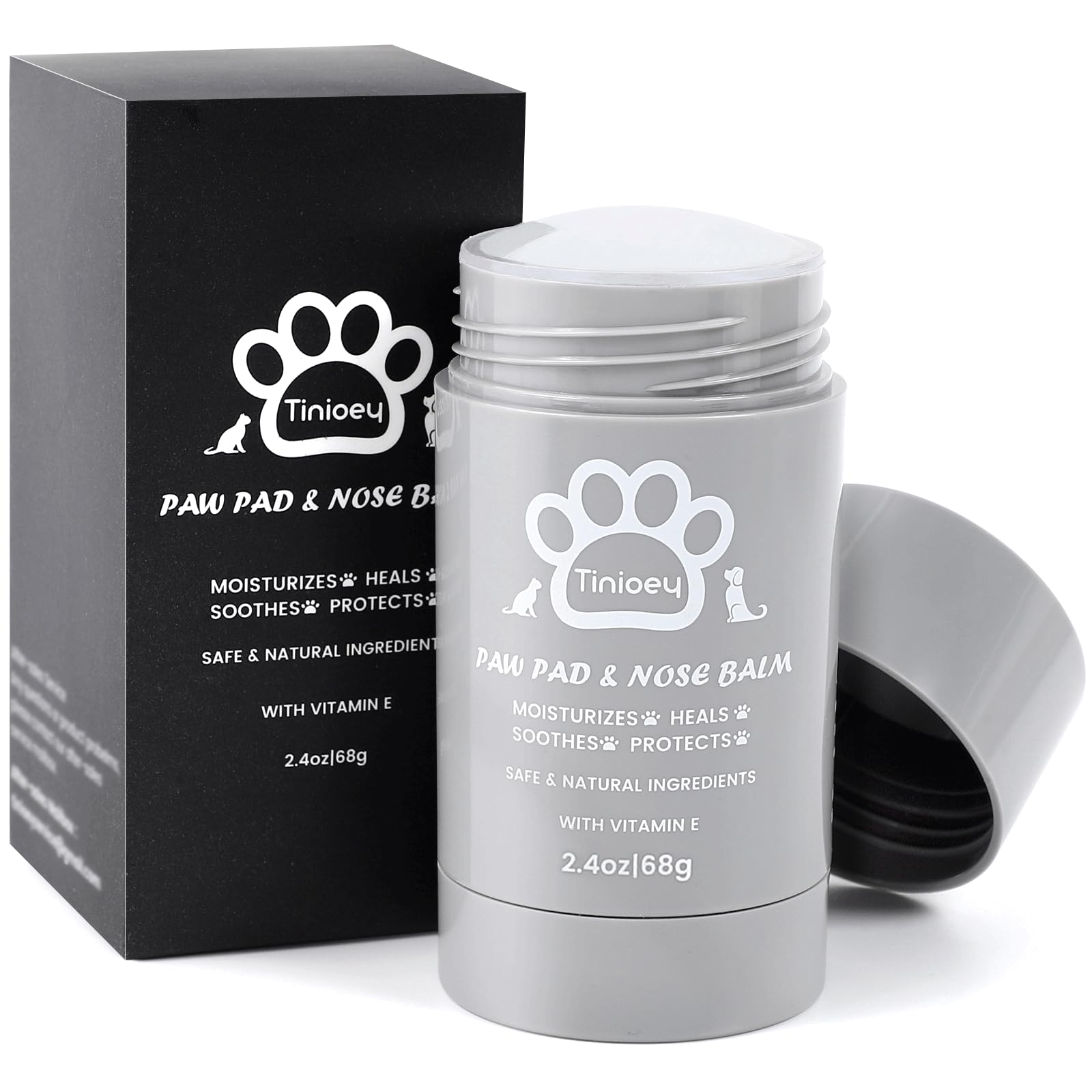Tinioey pomada barra pata: hidrata y protege almohadillas.