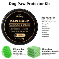 Toallas absorbentes Tinioey para secar patas tras la limpieza.