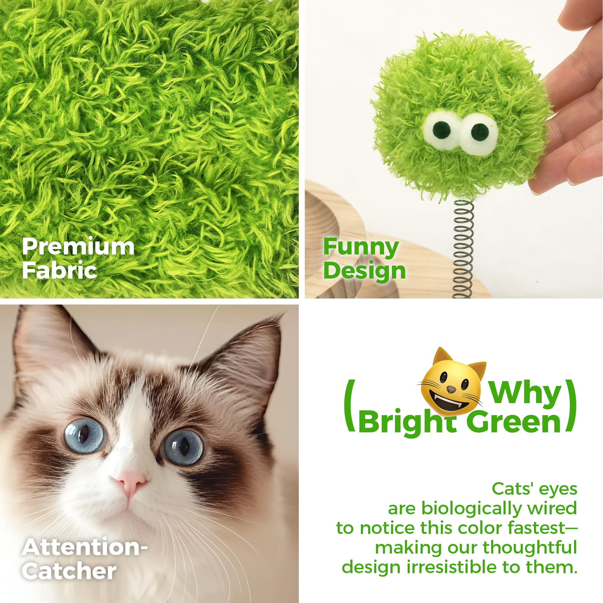 TinyBeast detalle sisal poste, superficie duradera para rascar.