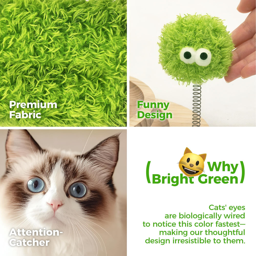 TinyBeast detalle sisal poste, superficie duradera para rascar.